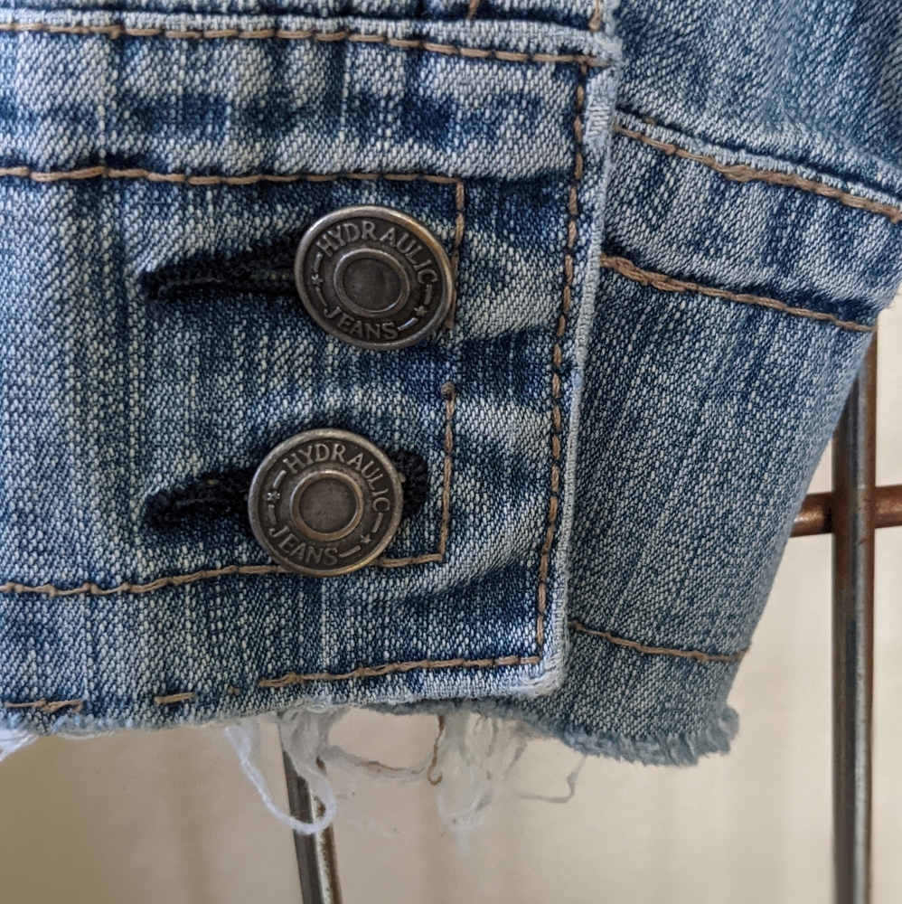 Denim Jacket.  Size: Small - Picture 9 of 11